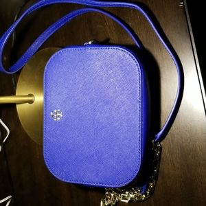 Tory Burch Robinson Round Crossbody with gold hardware